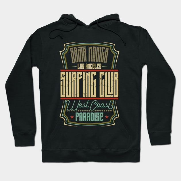 Santa Monica Surfing Club Hoodie by Verboten